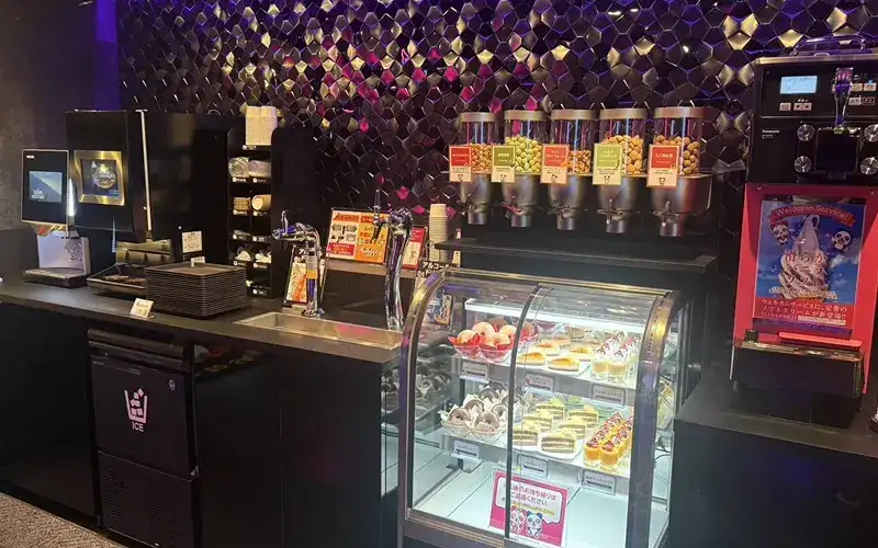 写真：4F EV前バスパイキング&レンタルシャンプーコーナー